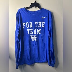 Size Small UK For The Team University Of Kentucky Long Sleeve The Nike Tee NCAA